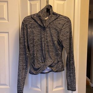 Lululemon Cross Front Pullover - Size 10 but runs small - fits a 6/8